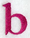 Garamond Lower Case Letter b (3 Inch)