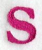 Garamond Lower Case Letter s (3 Inch)