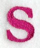 Garamond Lower Case Letter s (3 Inch)