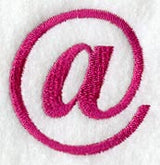 Garamond At Sign (3 Inch)