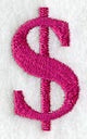 Garamond Dollar Sign (3 Inch)