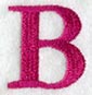 Garamond Letter B (3 Inch)