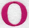 Garamond Letter O (3 Inch)