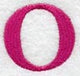 Garamond Letter O (3 Inch)