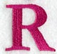 Garamond Letter R (3 Inch)