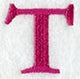 Garamond Letter T (3 Inch)