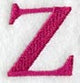 Garamond Letter Z (3 Inch)