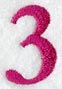 Garamond Number 3 (3 Inch)