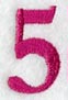 Garamond Number 5 (3 Inch)