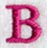 Garamond Letter B (3 Inch)