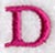 Garamond Letter D (3 Inch)