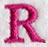 Garamond Letter R (3 Inch)