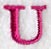 Garamond Letter U (3 Inch)