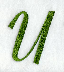 Royale Letter U (3 Inch)