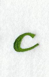 Royale Lower Case Letter c (3 Inch)
