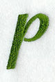 Royale Lower Case Letter p (3 Inch)