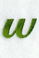Royale Lower Case Letter w (3 Inch)