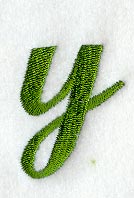 Royale Lower Case Letter y (3 Inch)