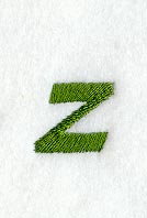 Royale Lower Case Letter z (3 Inch)