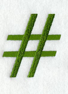 Royale Number Sign (3 Inch)