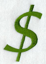 Royale Dollar Sign (3 Inch)