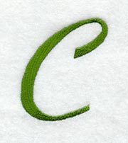 Royale Letter C (3 Inch)