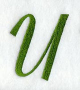 Royale Letter U (3 Inch)