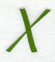 Royale Letter X (3 Inch)