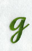 Royale Lower Case Letter g (3 Inch)