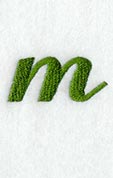 Royale Lower Case Letter m (3 Inch)
