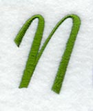 Royale Letter N (3 Inch)