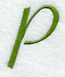 Royale Letter P (3 Inch)