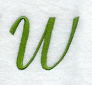 Royale Letter W (3 Inch)