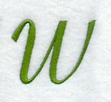 Royale Letter W (3 Inch)