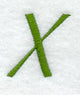 Royale Letter X (3 Inch)