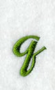 Royale Lower Case Letter q (3 Inch)