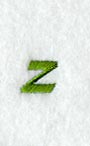 Royale Lower Case Letter z (3 Inch)