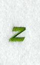 Royale Lower Case Letter z (3 Inch)