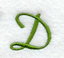 Royale Letter D (3 Inch)