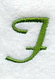 Royale Letter F (3 Inch)