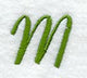 Royale Letter M (3 Inch)