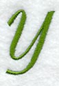 Royale Letter Y (3 Inch)