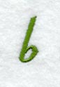 Royale Lower Case Letter b (3 Inch)