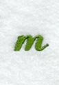 Royale Lower Case Letter m (3 Inch)