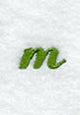 Royale Lower Case Letter m (3 Inch)