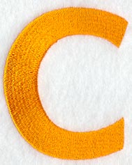 Goudy Sans Letter C (3 Inch)
