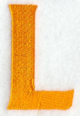 Goudy Sans Letter L (3 Inch)