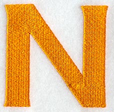 Goudy Sans Letter N (3 Inch)