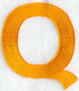 Goudy Sans Letter Q (3 Inch)