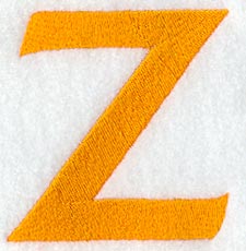 Goudy Sans Letter Z (3 Inch)